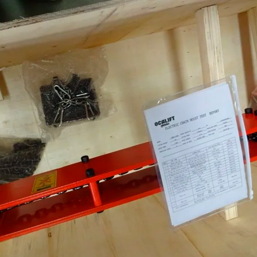 Таль электрическая цепная передвижная ТЭЦ OCALIFT 02-01S 2Т 6м