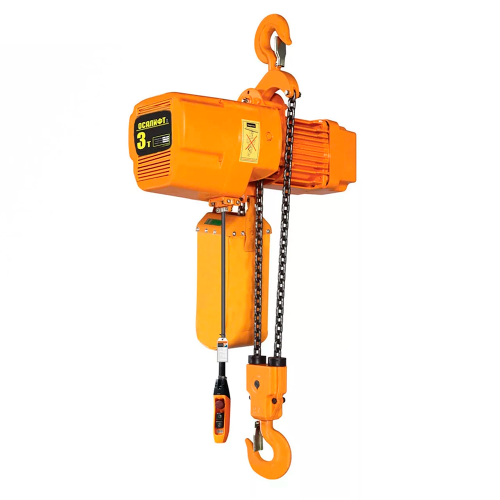 Таль электрическая цепная стационарная на крюке ТЭЦ OCALIFT M03-02S 3Т 9м
