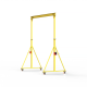 Мини кран козловой с регулируемой высотой Мобиус-TU до 500 кг 4-6x4 метра