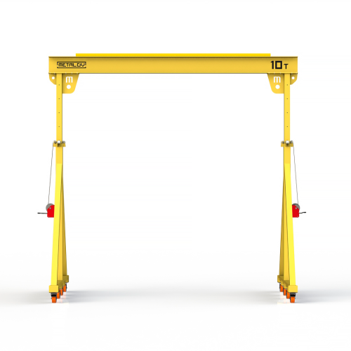 Мини кран козловой с регулируемой высотой Мобиус-TU до 10T 3-4x5 метров