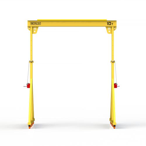 Мини кран козловой с регулируемой высотой Мобиус-TU до 10Т 3,5-5x5 метров