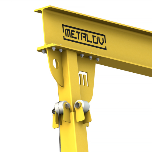 Мини кран козловой с регулируемой высотой Мобиус-TU до 4Т 3,5-5x5 метров