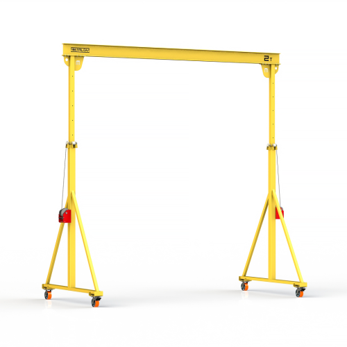 Мини кран козловой с регулируемой высотой Мобиус-TU до 2T 3-4x5 метров