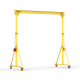 Мини кран козловой с регулируемой высотой Мобиус-TU до 2T 3-4x5 метров