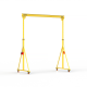 Мини кран козловой с регулируемой высотой Мобиус-TU до 3Т 4-6x5 метров
