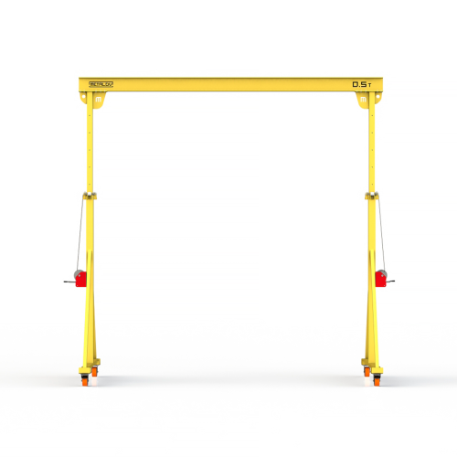 Мини кран козловой с регулируемой высотой Мобиус-TU до 500 кг 3-4x3 метра