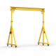Мини кран козловой с регулируемой высотой Мобиус-TU до 5T 3-4x4 метра