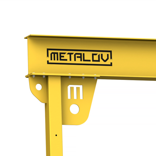 Мини кран козловой с регулируемой высотой Мобиус-TU до 5Т 4-6x4 метра