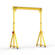 Мини кран козловой с регулируемой высотой Мобиус-TU до 5Т 4-6x4 метра