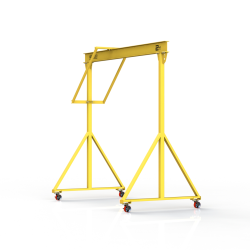 Мини кран козловой ручной усиленный Мобиус-R1 до 2Т 2x2 метра