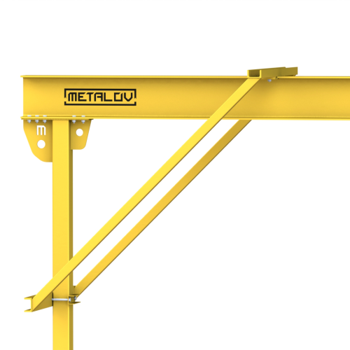 Мини кран козловой ручной усиленный Мобиус-R1 до 2Т 2x2 метра