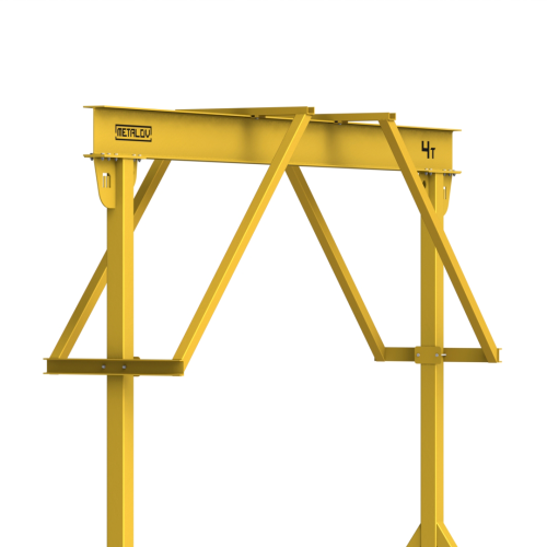 Мини кран козловой ручной усиленный Мобиус-R2 до 4Т 4x3 метра