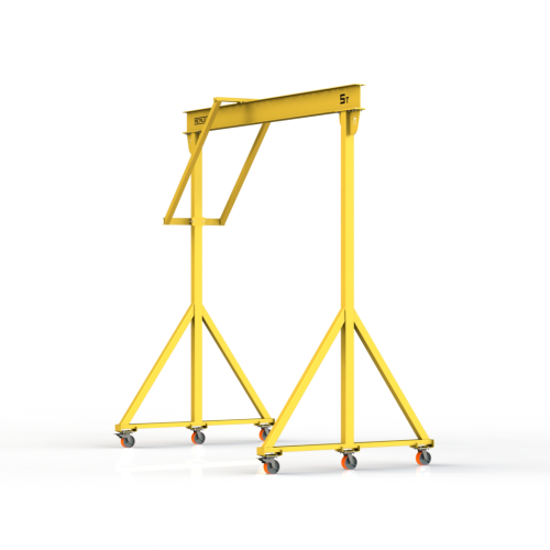 Мини кран козловой ручной усиленный Мобиус-R1 до 5Т 3x2 метра