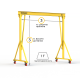 Мини кран козловой ручной усиленный Мобиус-V до 1Т 3x3 метра