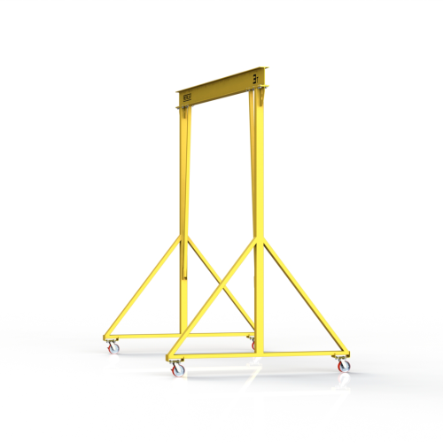 Мини кран козловой ручной усиленный Мобиус-V до 3Т 2x4 метра