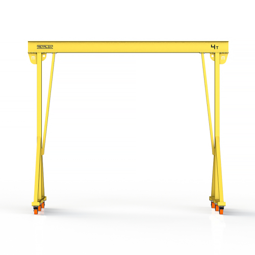 Мини кран козловой ручной усиленный Мобиус-V до 4Т 3x2 метра