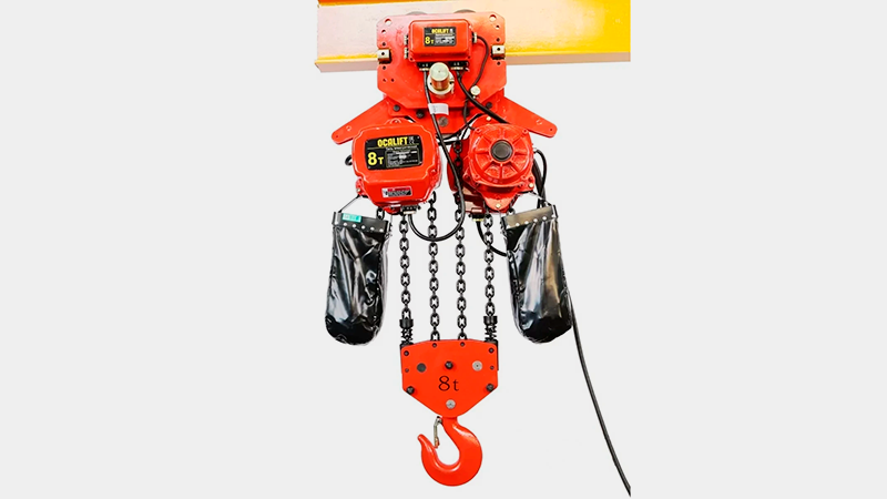 Таль электрическая цепная передвижная