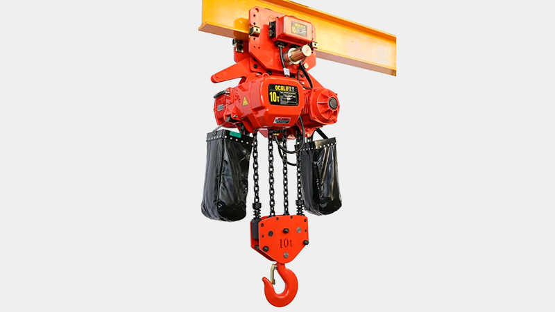 Таль электрическая цепная передвижная