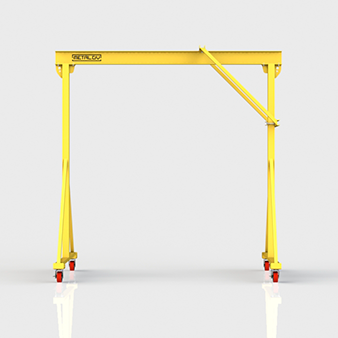 Сфера применения мини козлового крана