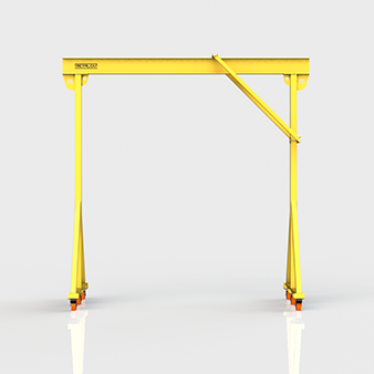 Сфера применения мини козлового крана