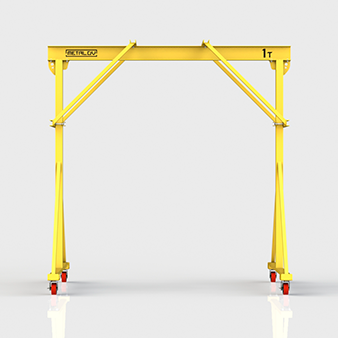 Сфера применения мини козлового крана