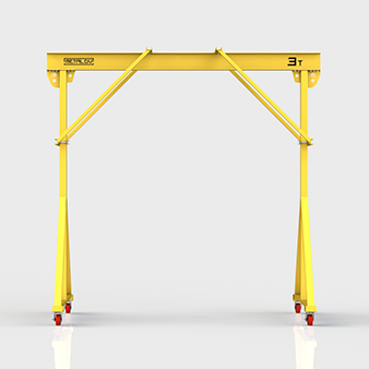 Сфера применения мини козлового крана