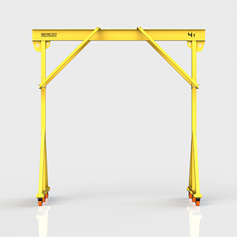 Сфера применения мини козлового крана