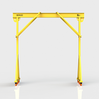 Сфера применения мини козлового крана