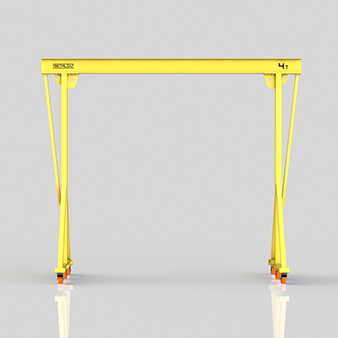 Сфера применения мини козлового крана