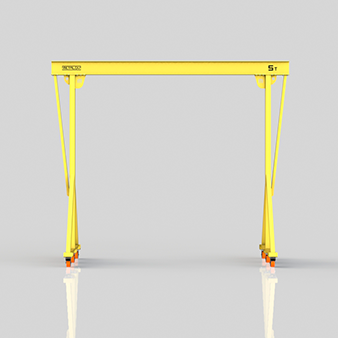 Сфера применения мини козлового крана