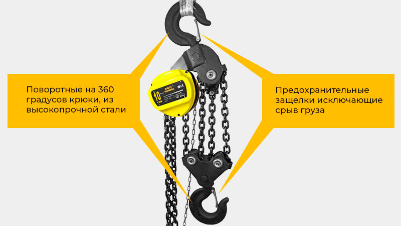 Тали OCALIFT проходят стопроцентный технический контроль