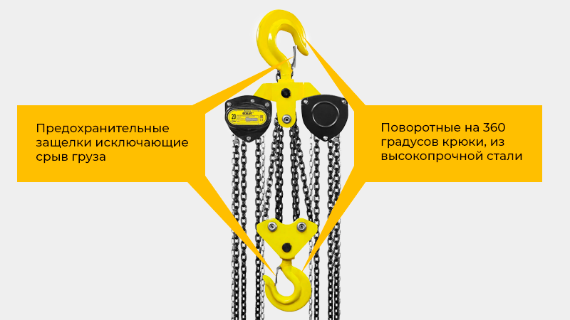Тали OCALIFT проходят стопроцентный технический контроль